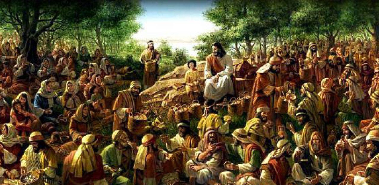Vangelo Mc 6, 34-44: «Gesù vide una grande folla, ebbe compassione di loro, perché erano come pecore che non hanno pastore ».
