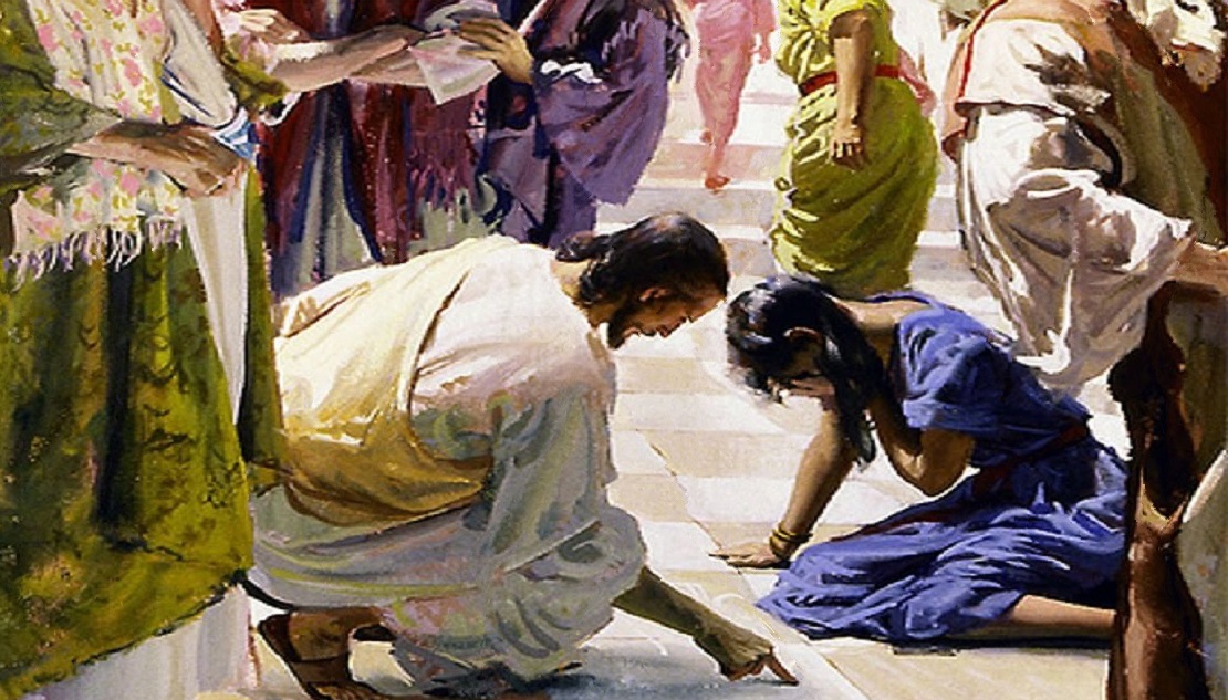 Vangelo Gv 8, 1-11: «Chi di voi è senza peccato, getti per primo la pietra contro di lei».